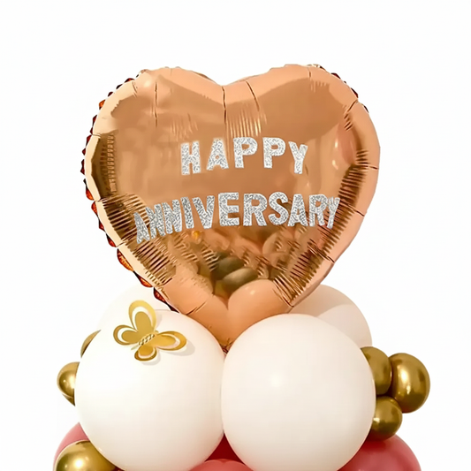 Anniversary Balloon Bouquet Centerpiece