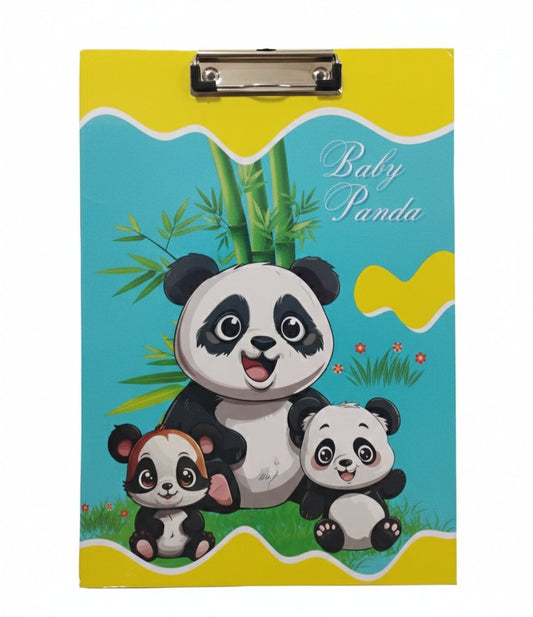 Kids' Vibrant Character Exam Pads – Fun & Durable Clipboards for School