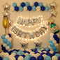 Blue & White Grand Birthday Balloon Decoration