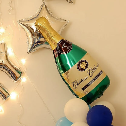 Blue & White Grand Birthday Balloon Decoration