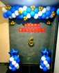Premium Royal Blue & Gold Star Birthday Decoration !