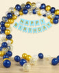 Luxury Confetti Birthday Balloon Arch Decoration