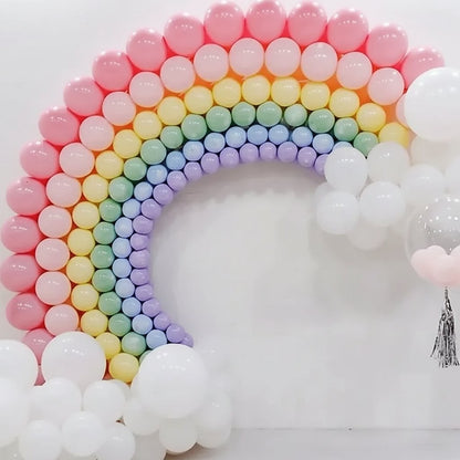 Rainbow Balloon Arch Event Decoration Service