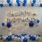 Midnight Sparkle Birthday Decor Package & Luxury Blue & Silver Theme